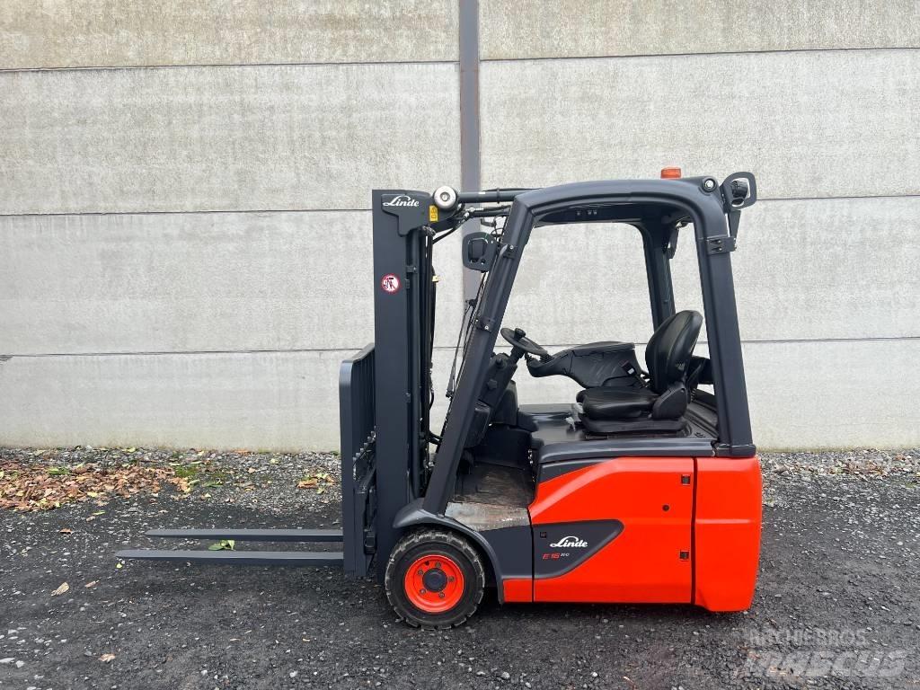 Linde E16C-02 EVO Elektrikli forkliftler
