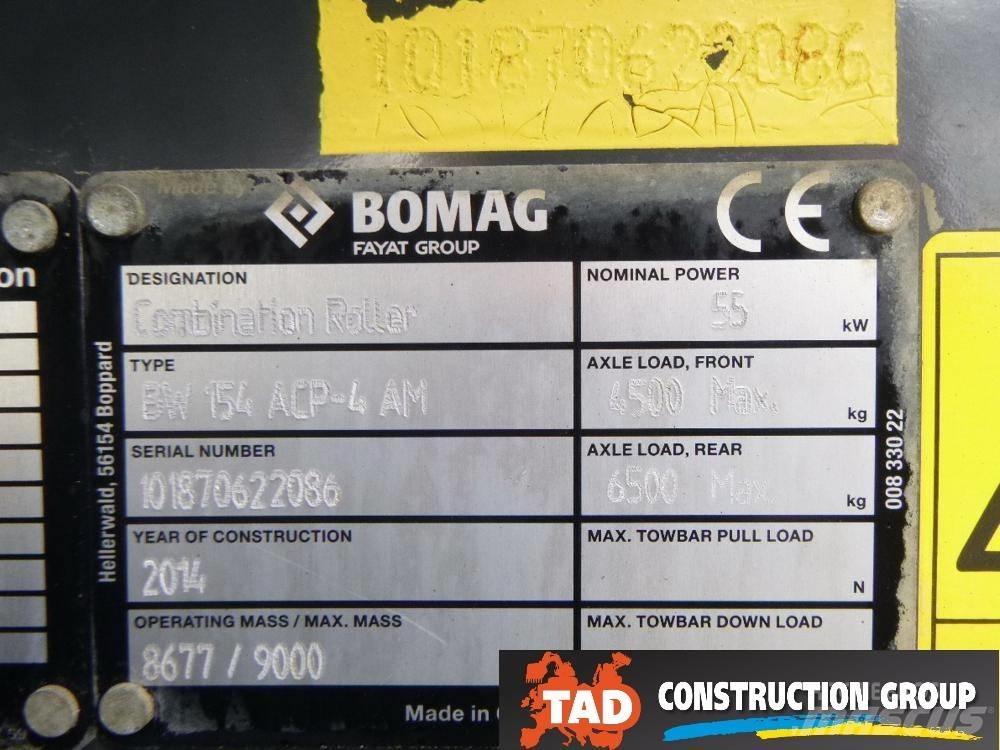 Bomag BW 154 AC Çift tamburlu silindirler
