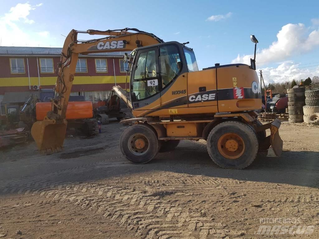 CASE WX 145 Lastik tekerli ekskavatörler