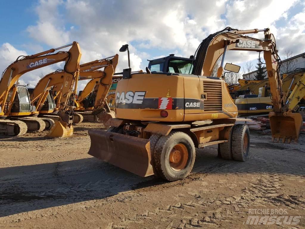 CASE WX 145 Lastik tekerli ekskavatörler