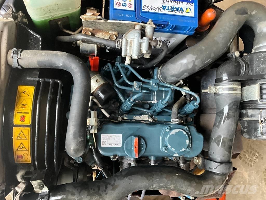 Kubota K 008-3 Mini ekskavatörler, 7 tona dek