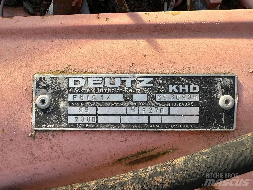 Deutz F6L912 ENGINE Motorlar