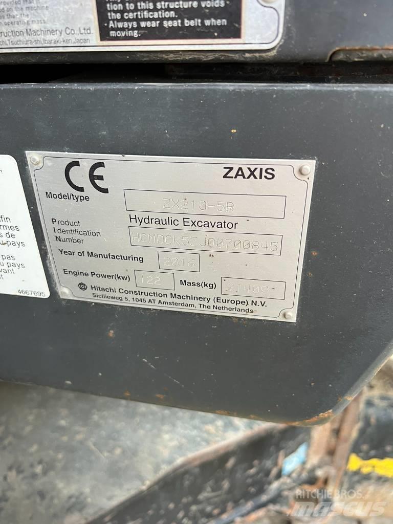 Hitachi ZX210LC Paletli ekskavatörler