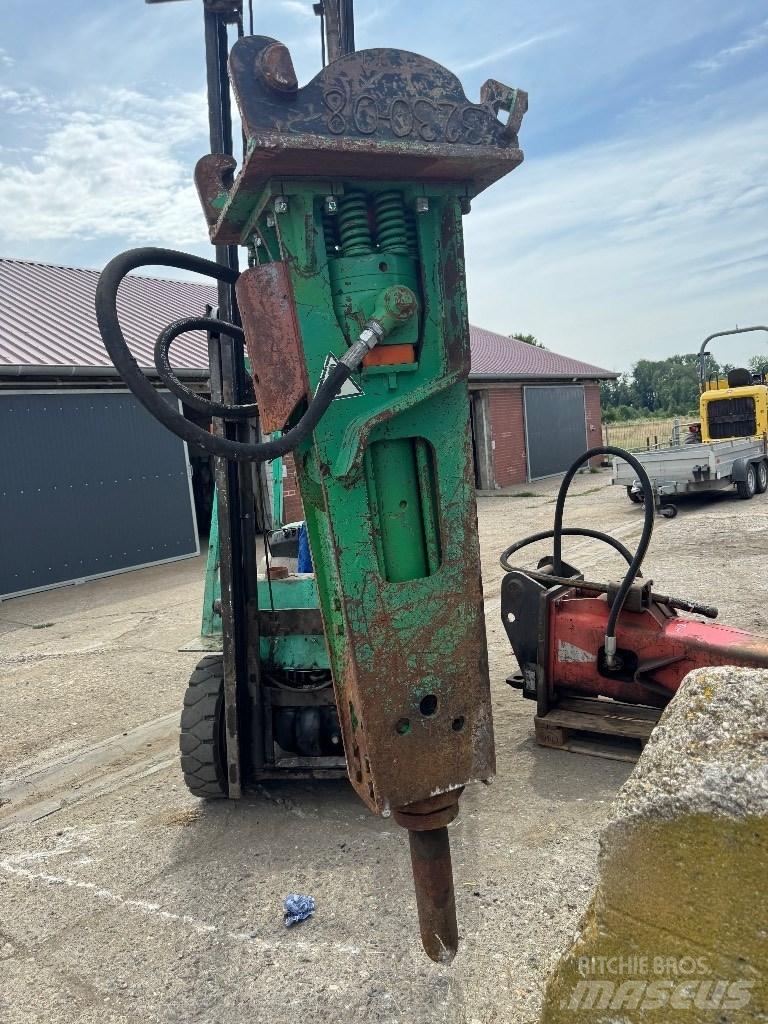 Montabert V 1200 BRH Hidrolik şahmerdanlar