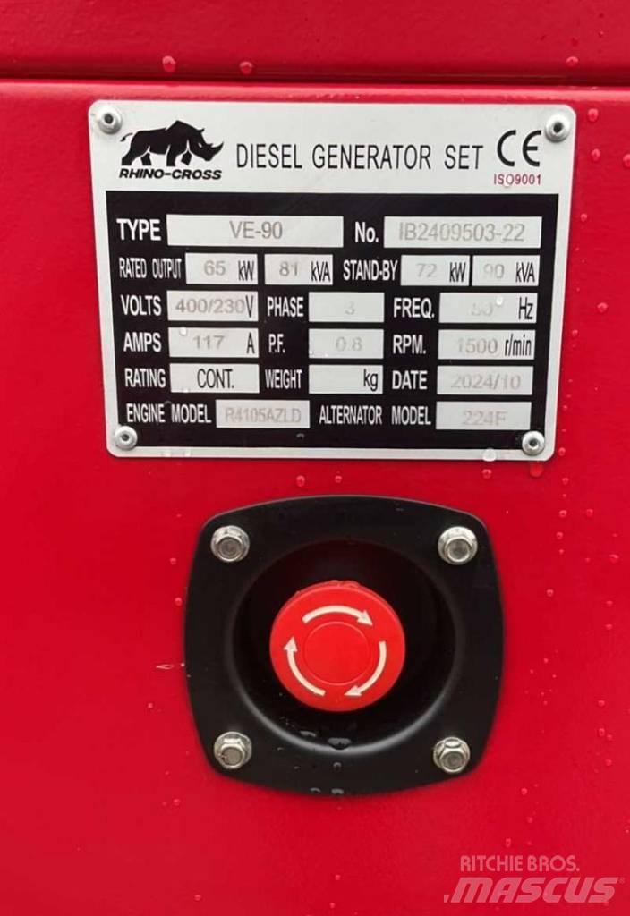 Rhino CROSS 90 KVA Dizel Jeneratörler