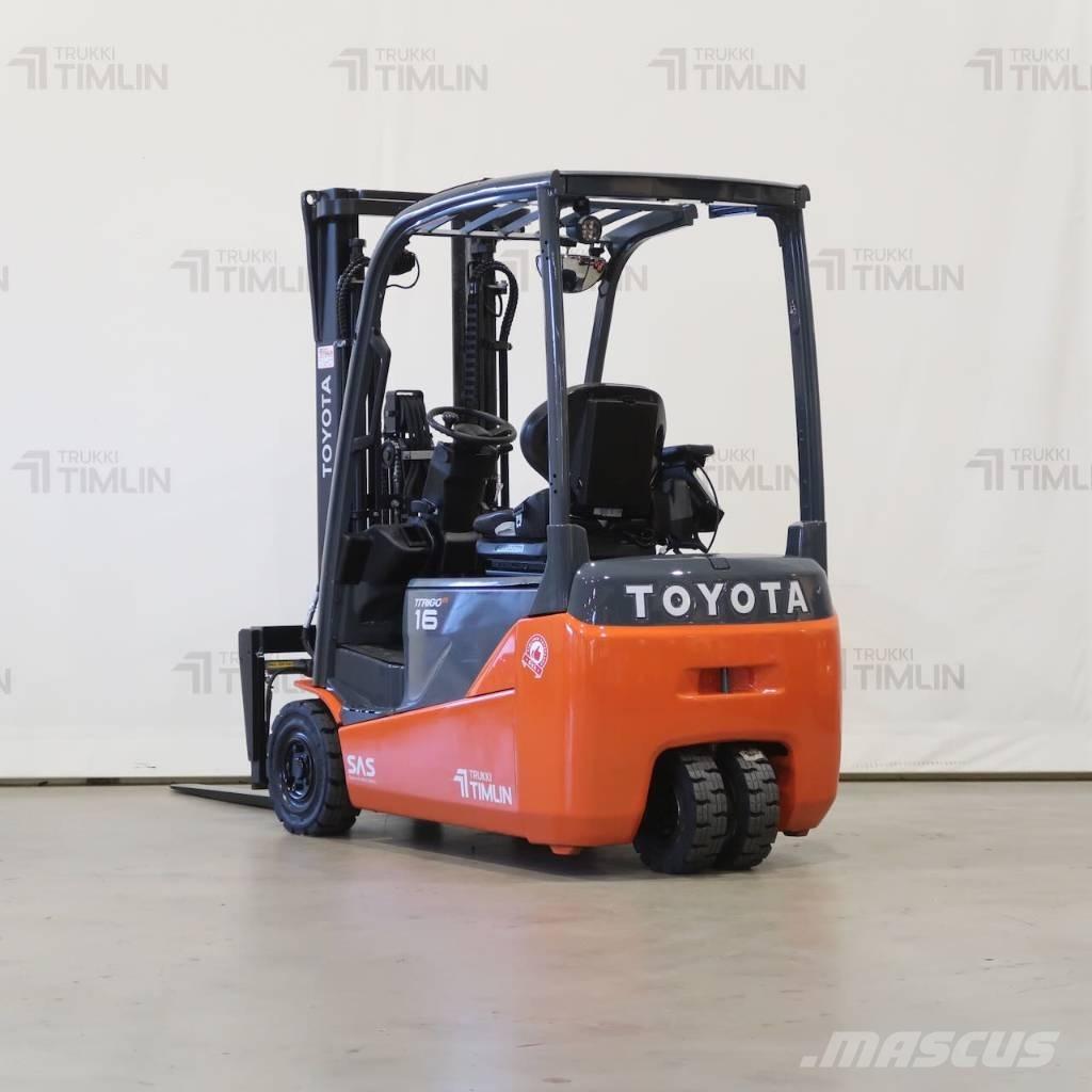 Toyota 8FBE16T Elektrikli forkliftler
