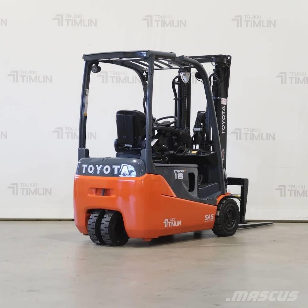Toyota 8FBE16T Elektrikli forkliftler