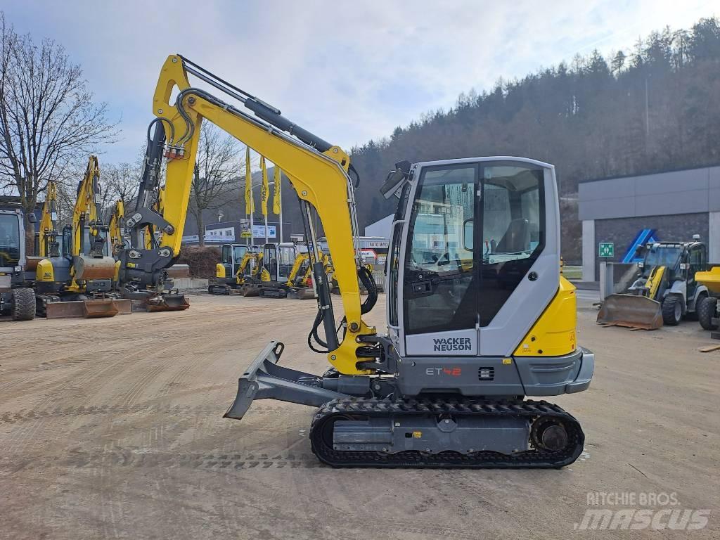 Wacker Neuson ET42 Paletli ekskavatörler