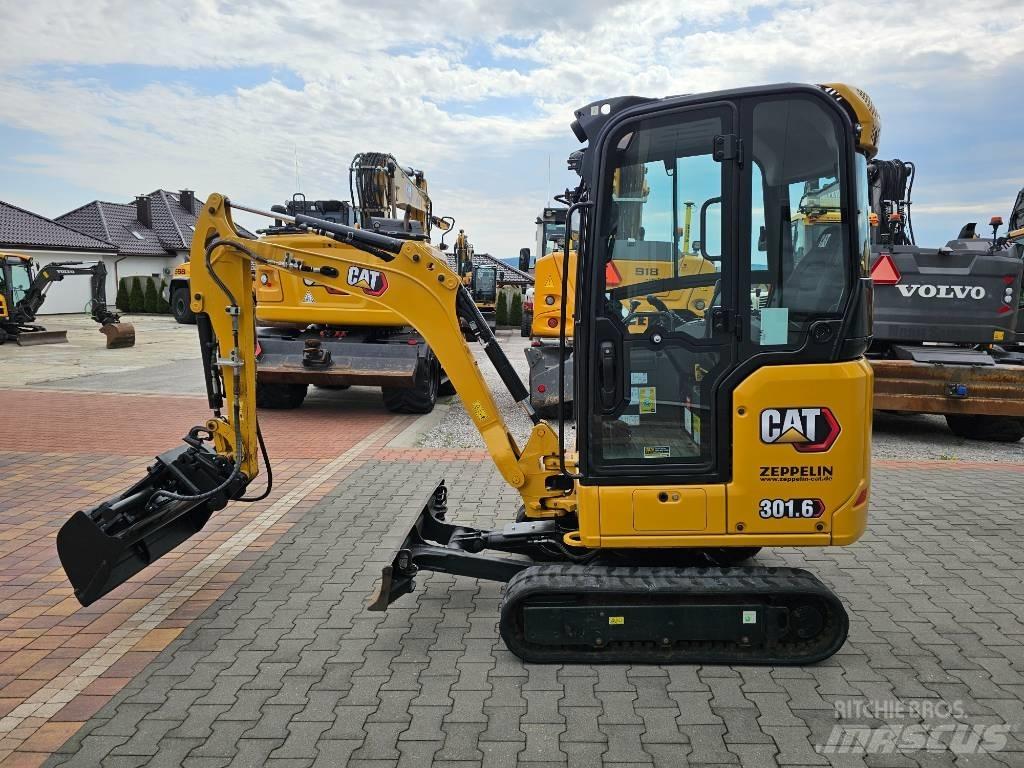 CAT 301.6 Mini ekskavatörler, 7 tona dek
