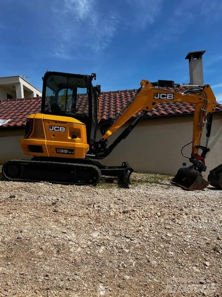JCB 35 Z-1 Mini ekskavatörler, 7 tona dek