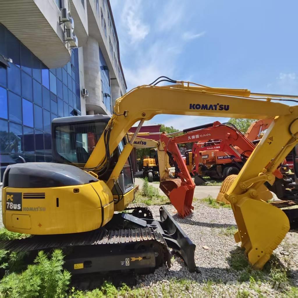 Komatsu PC 78 US Mini ekskavatörler, 7 tona dek