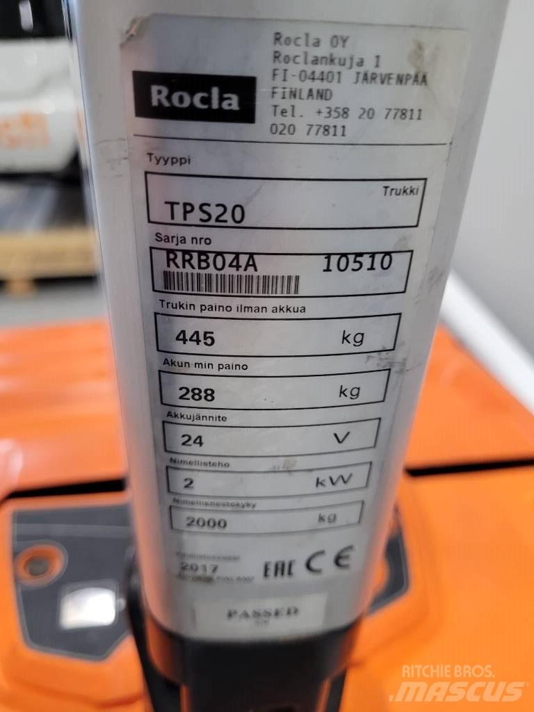 Rocla TPS20 Düsük seviye platformu