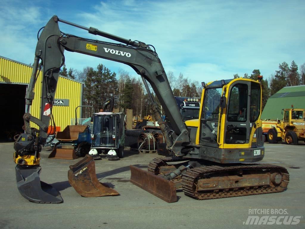 Volvo ECR 88 Midi ekskavatörler 7 - 12 t