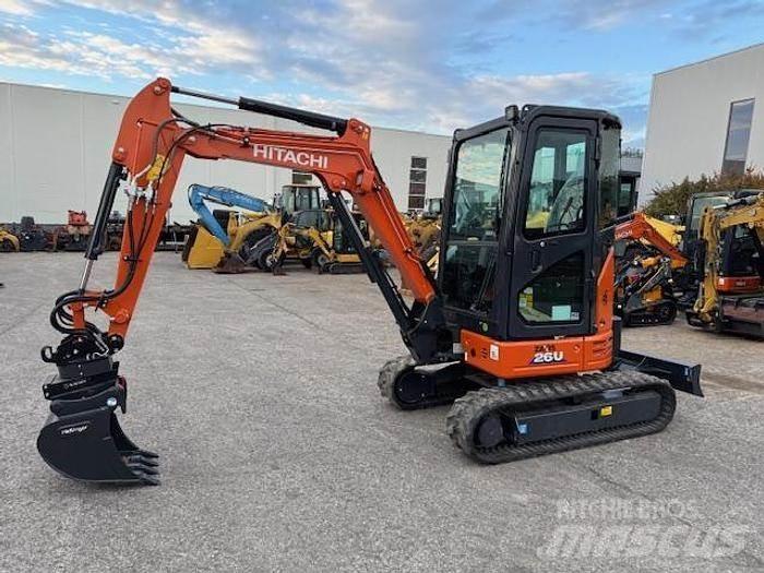 Hitachi ZX26 U-6 Mini ekskavatörler, 7 tona dek