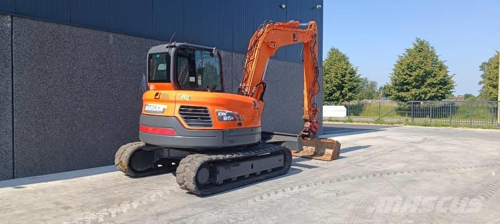 Doosan DX 85 R-3 Midi ekskavatörler 7 - 12 t