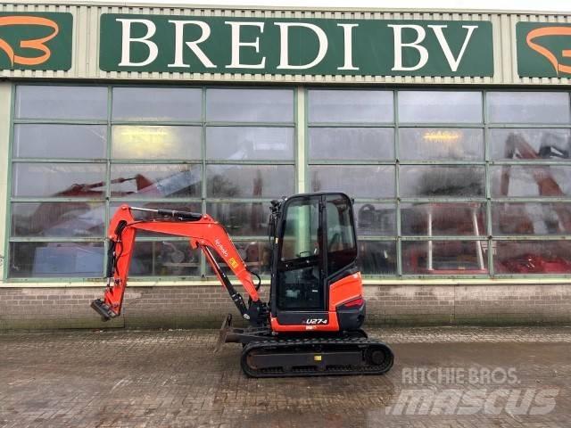 Kubota U 27-4 Mini ekskavatörler, 7 tona dek