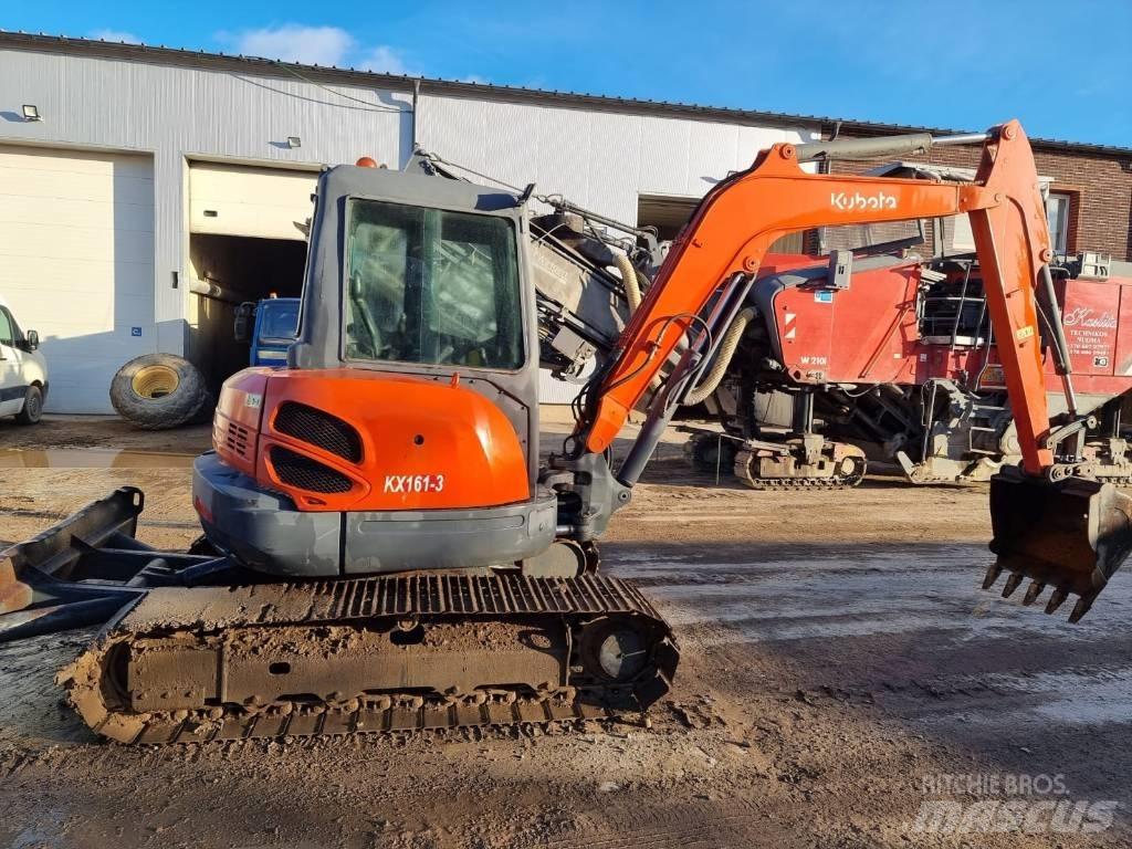 Kubota KX 161-3 A Mini ekskavatörler, 7 tona dek