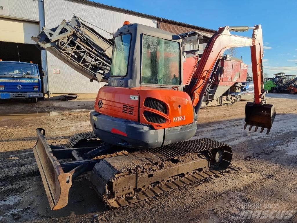 Kubota KX 161-3 A Mini ekskavatörler, 7 tona dek