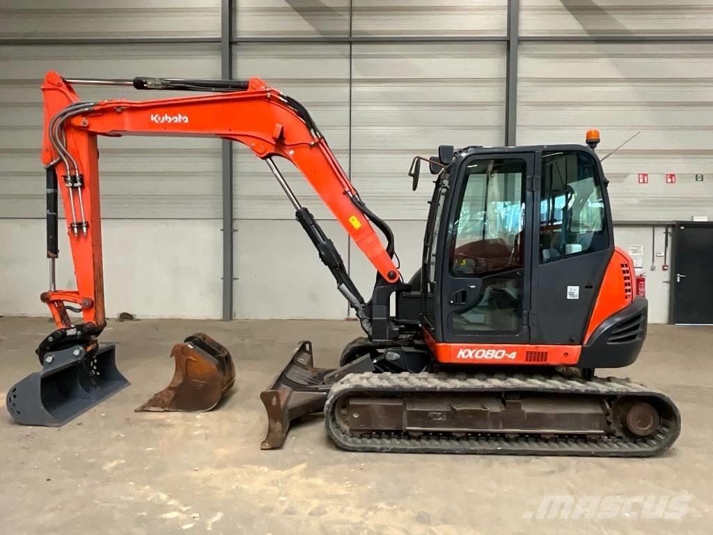 Kubota KX 080-4 Midi ekskavatörler 7 - 12 t