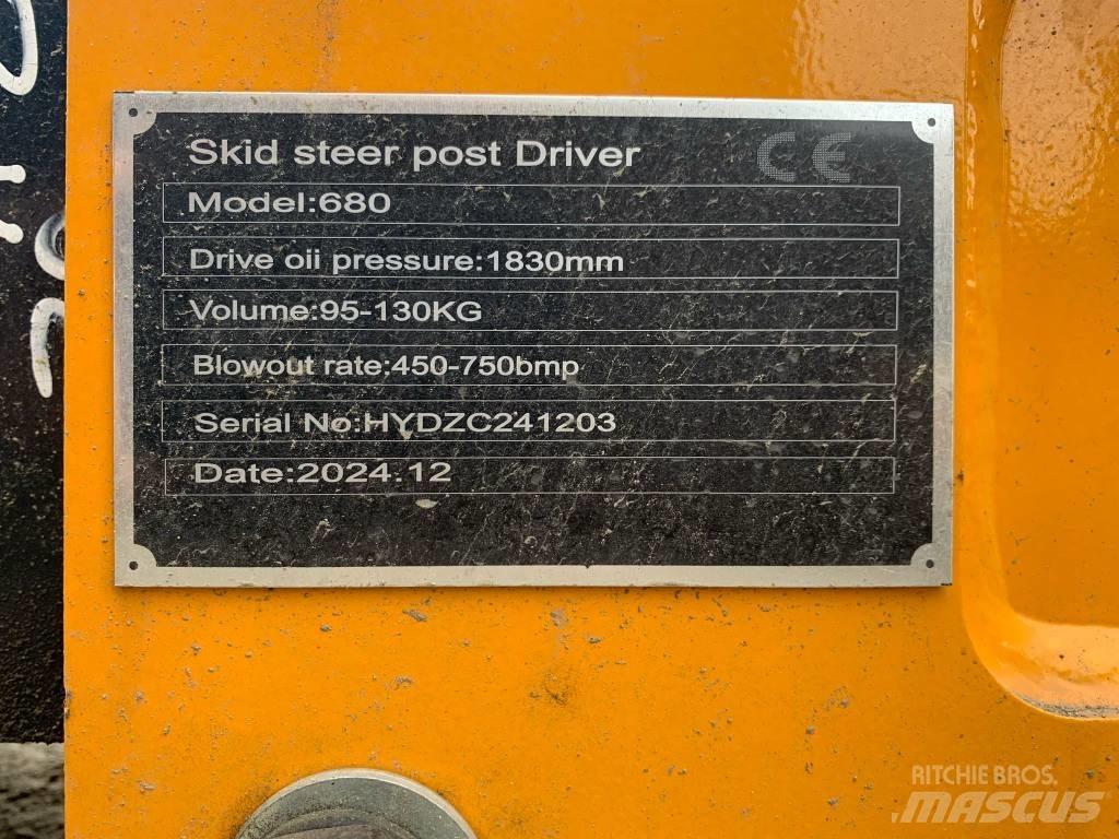  GIYI 680 Post Driver Diger parçalar