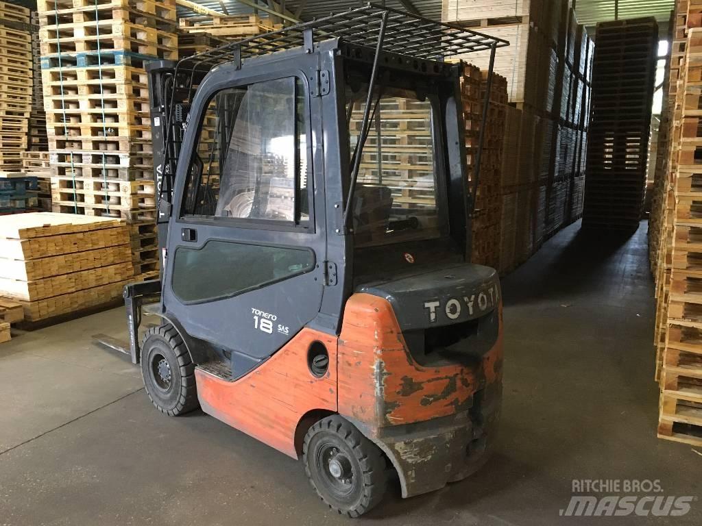 Toyota 8FDF18 Dizel forkliftler