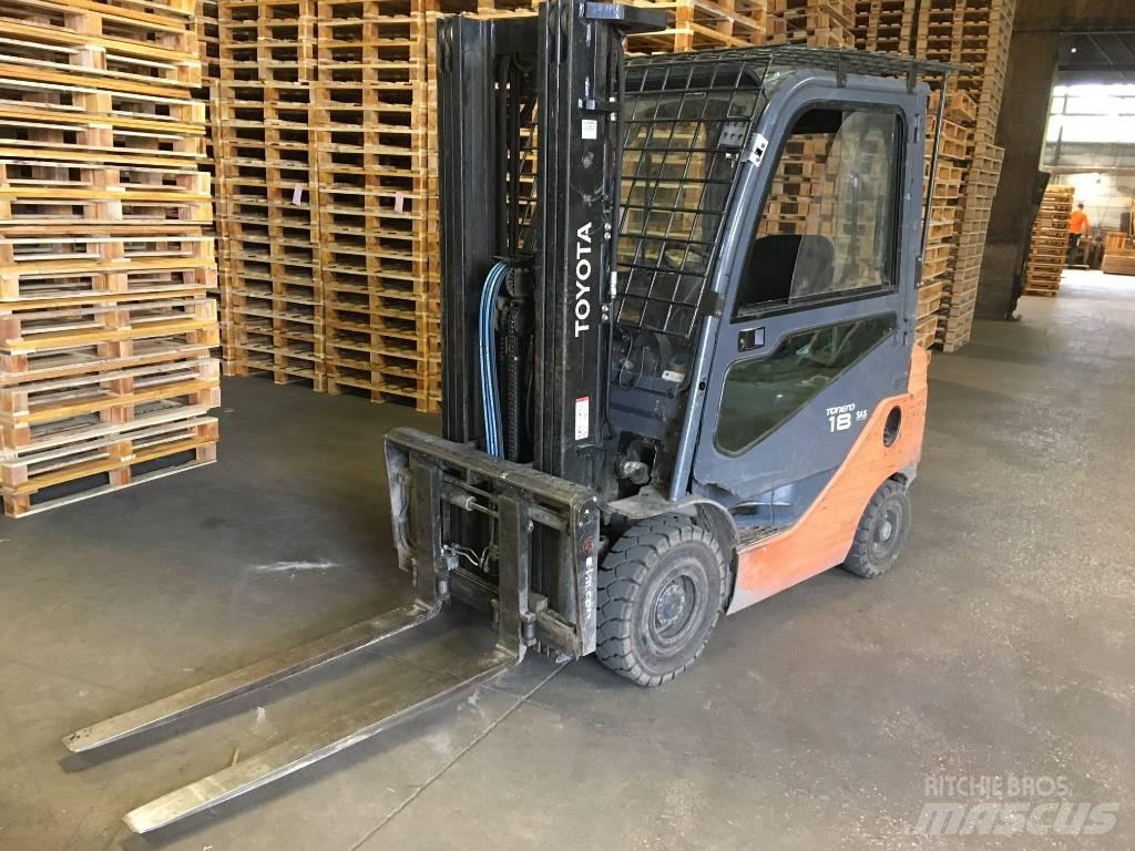 Toyota 8FDF18 Dizel forkliftler