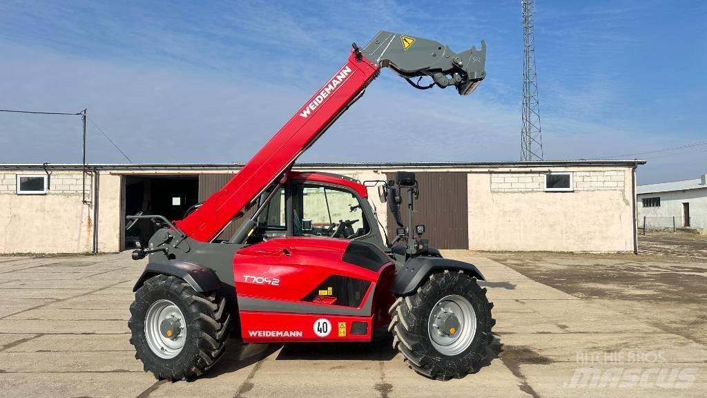 Weidemann T 7042 Tarimsal teleskopik yükleyiciler
