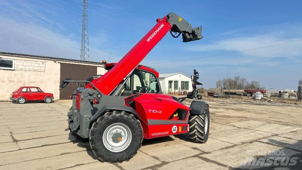 Weidemann T 7042 Tarimsal teleskopik yükleyiciler