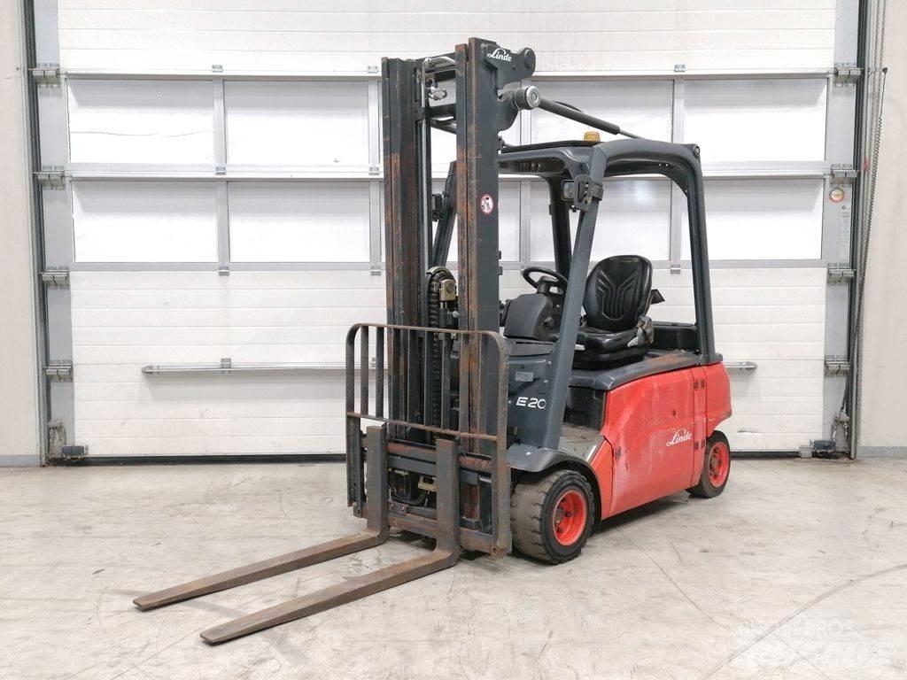 Linde E20PL-01 Elektrikli forkliftler