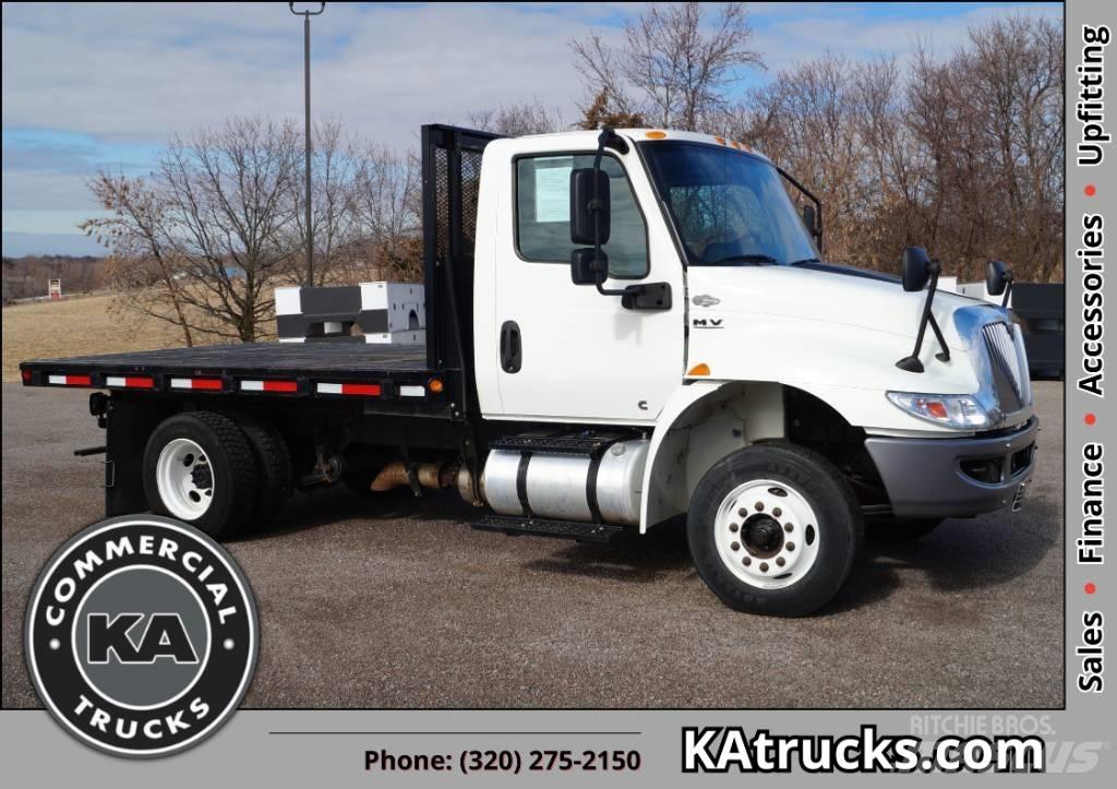 International MV 607 Flatbed kamyonlar