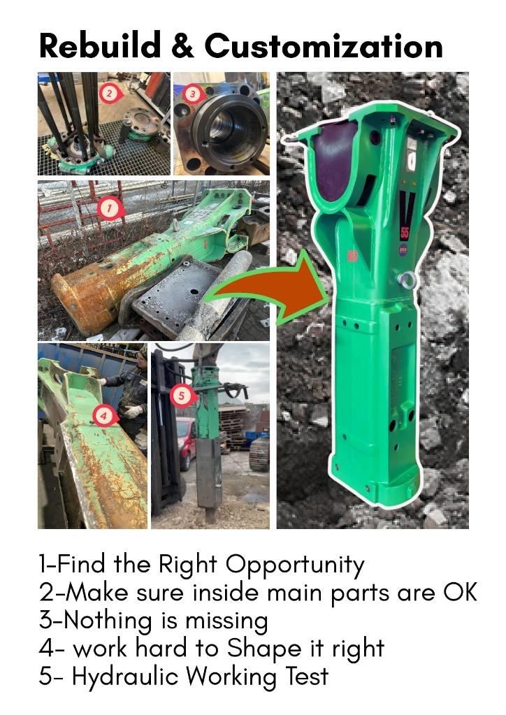 Indeco HP 5000 Hidrolik kırıcılar