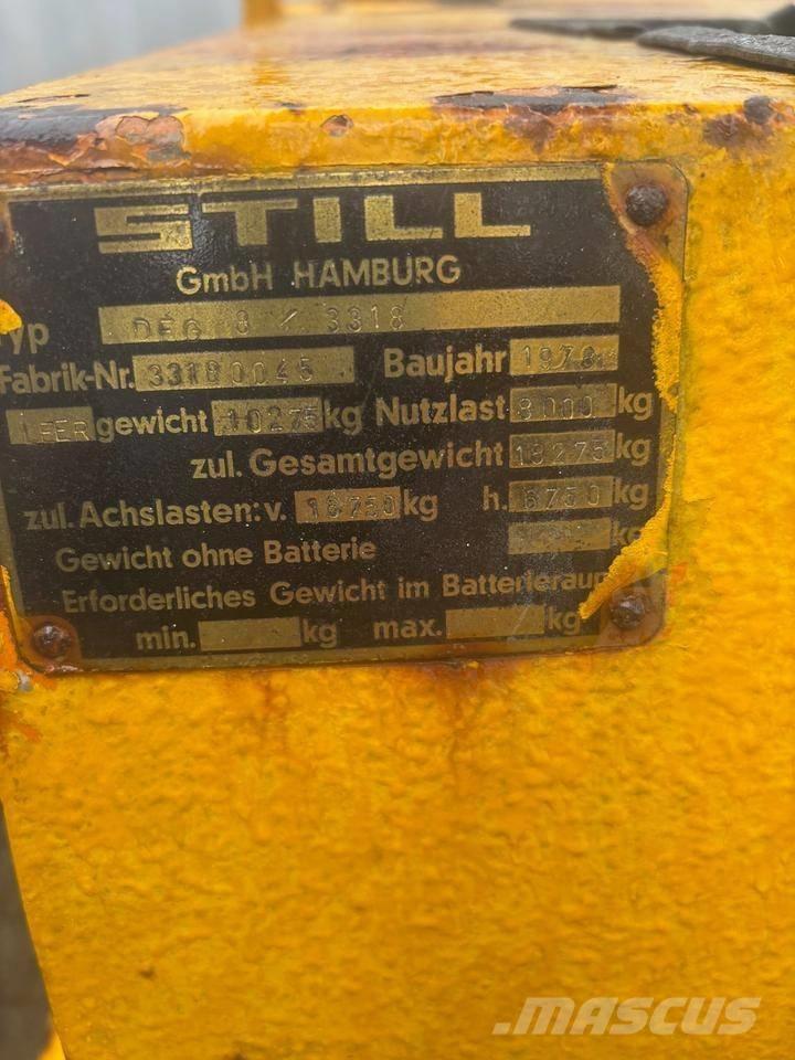Still DFG 8 Dizel forkliftler