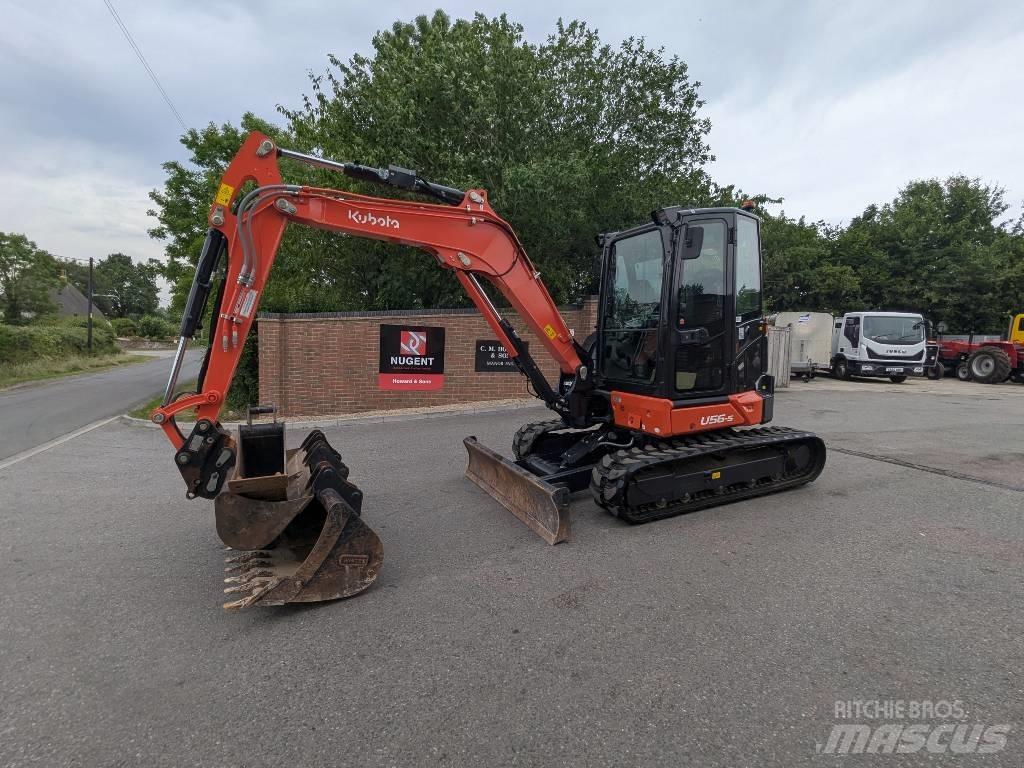 Kubota U 56-5 Mini ekskavatörler, 7 tona dek