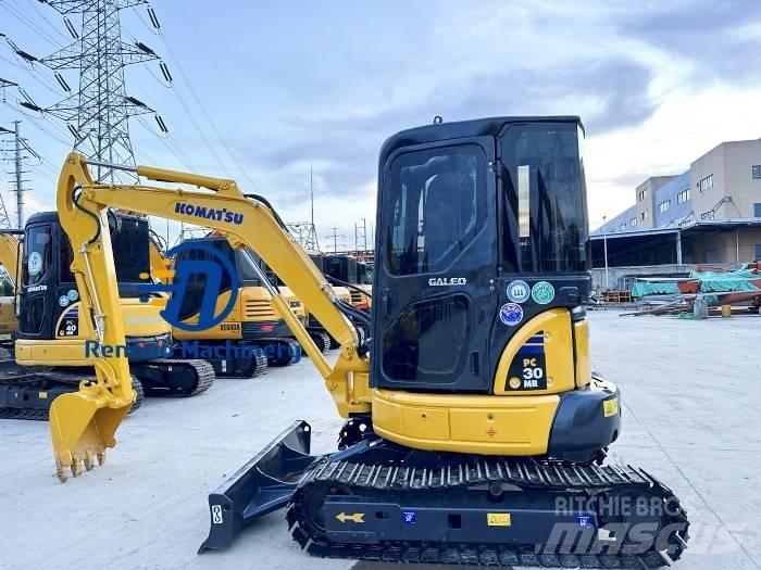 Komatsu PC 30MR Mini ekskavatörler, 7 tona dek