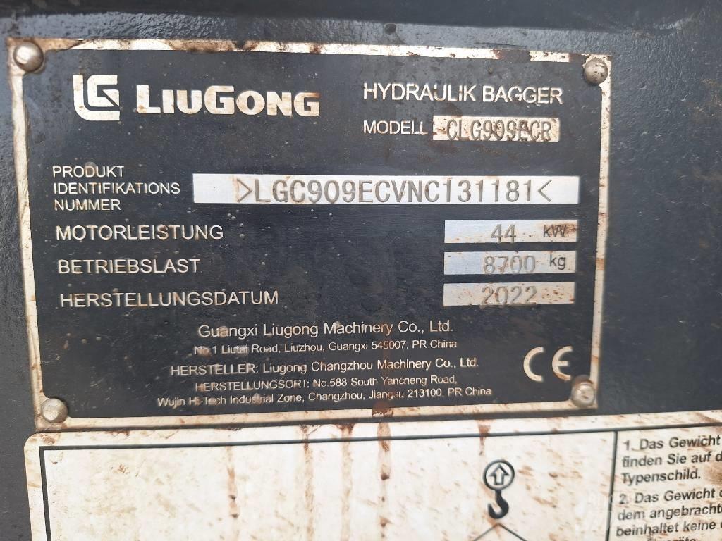 LiuGong 909 E Midi ekskavatörler 7 - 12 t