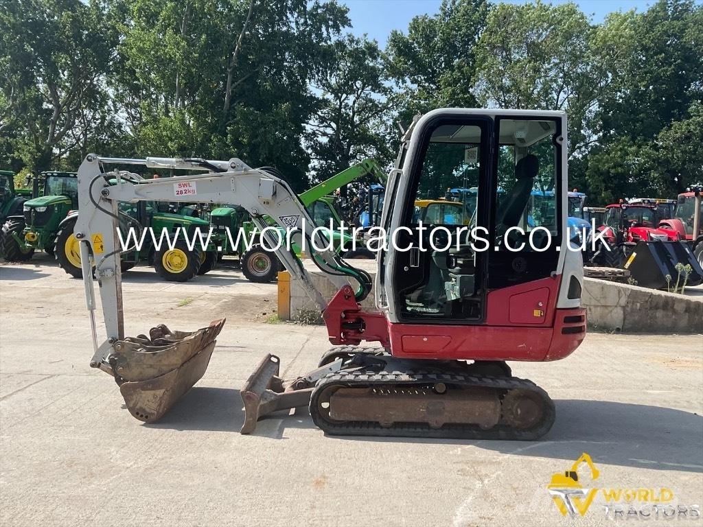 Takeuchi TB 230 Mini ekskavatörler, 7 tona dek