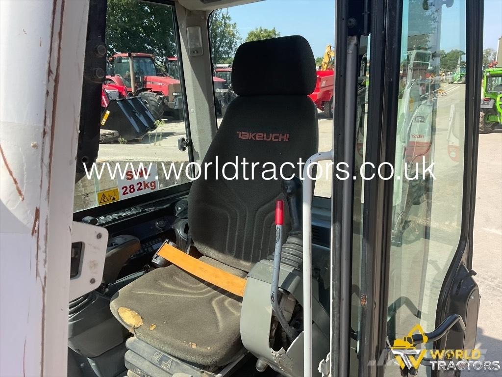 Takeuchi TB 230 Mini ekskavatörler, 7 tona dek