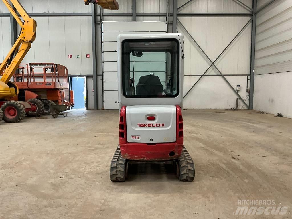 Takeuchi TB 216 Mini ekskavatörler, 7 tona dek