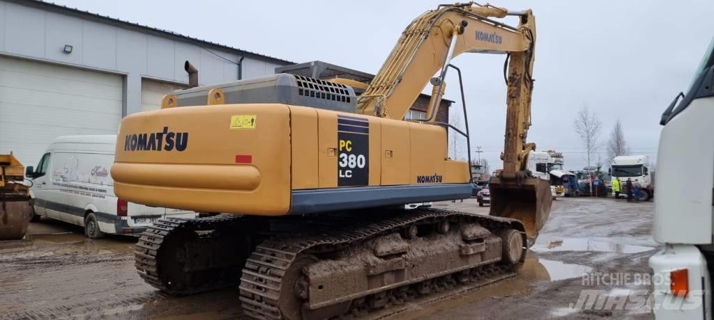 Komatsu PC 380 LC-6 Paletli ekskavatörler