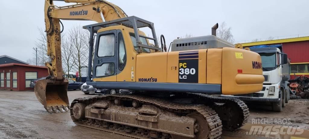 Komatsu PC 380 LC-6 Paletli ekskavatörler