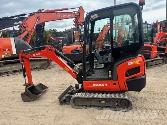 Kubota KX 016-4 Mini ekskavatörler, 7 tona dek