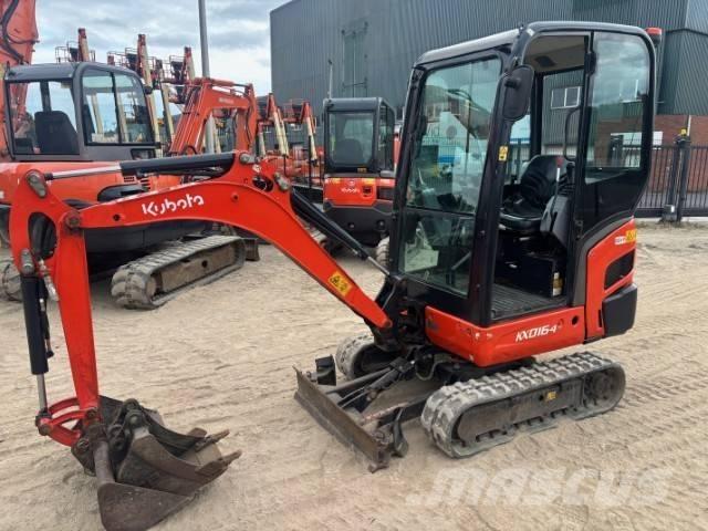 Kubota KX 016-4 Mini ekskavatörler, 7 tona dek
