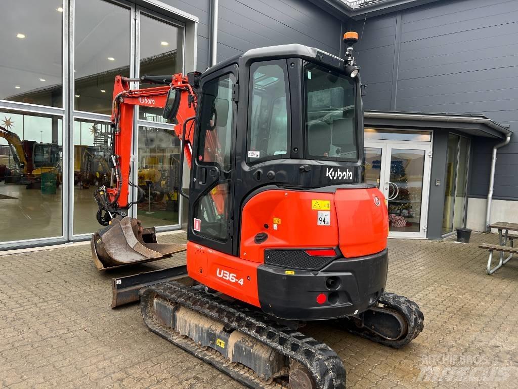 Kubota U 36-4 Mini ekskavatörler, 7 tona dek