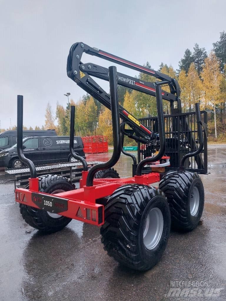 Mowi skogsvagn 1050 Diger römorklar