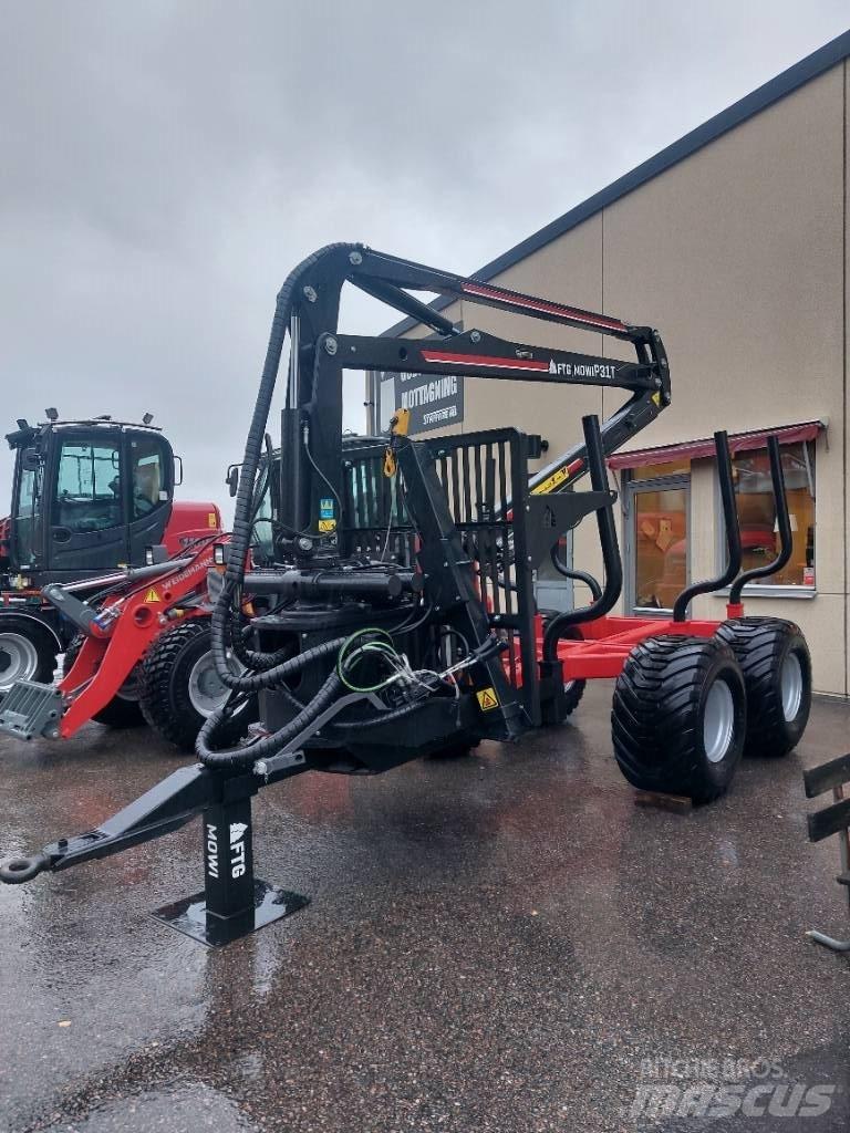 Mowi skogsvagn 1050 Diger römorklar