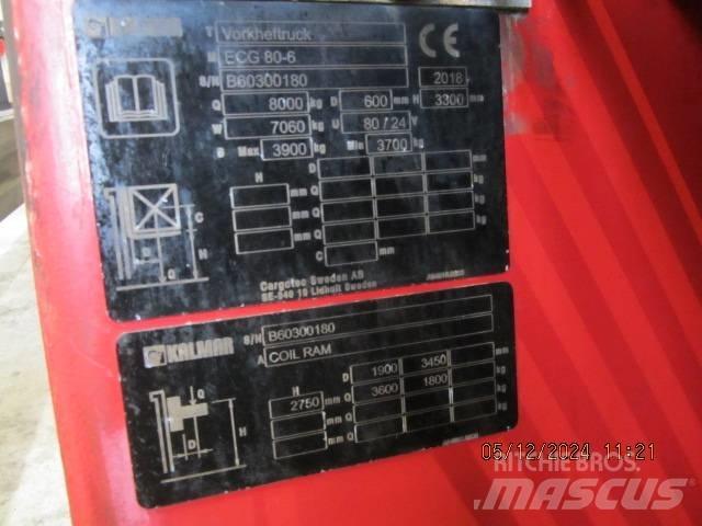 Kalmar ECG 80-6 Elektrikli forkliftler