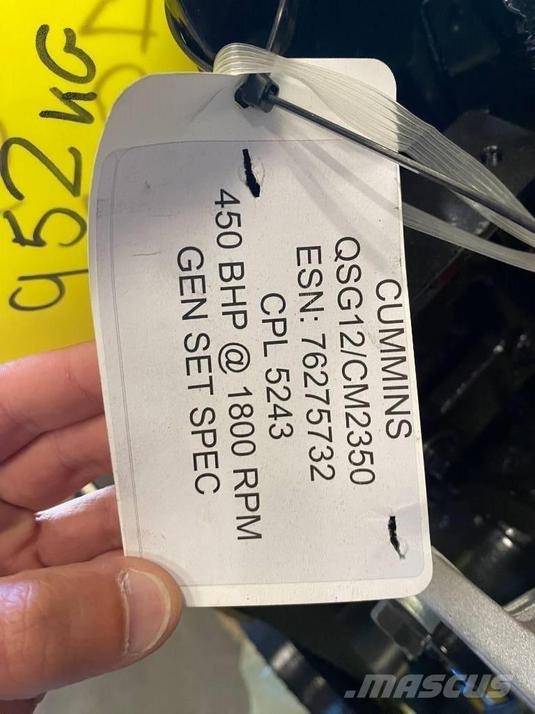 Cummins QSG12 Diger tarim makinalari