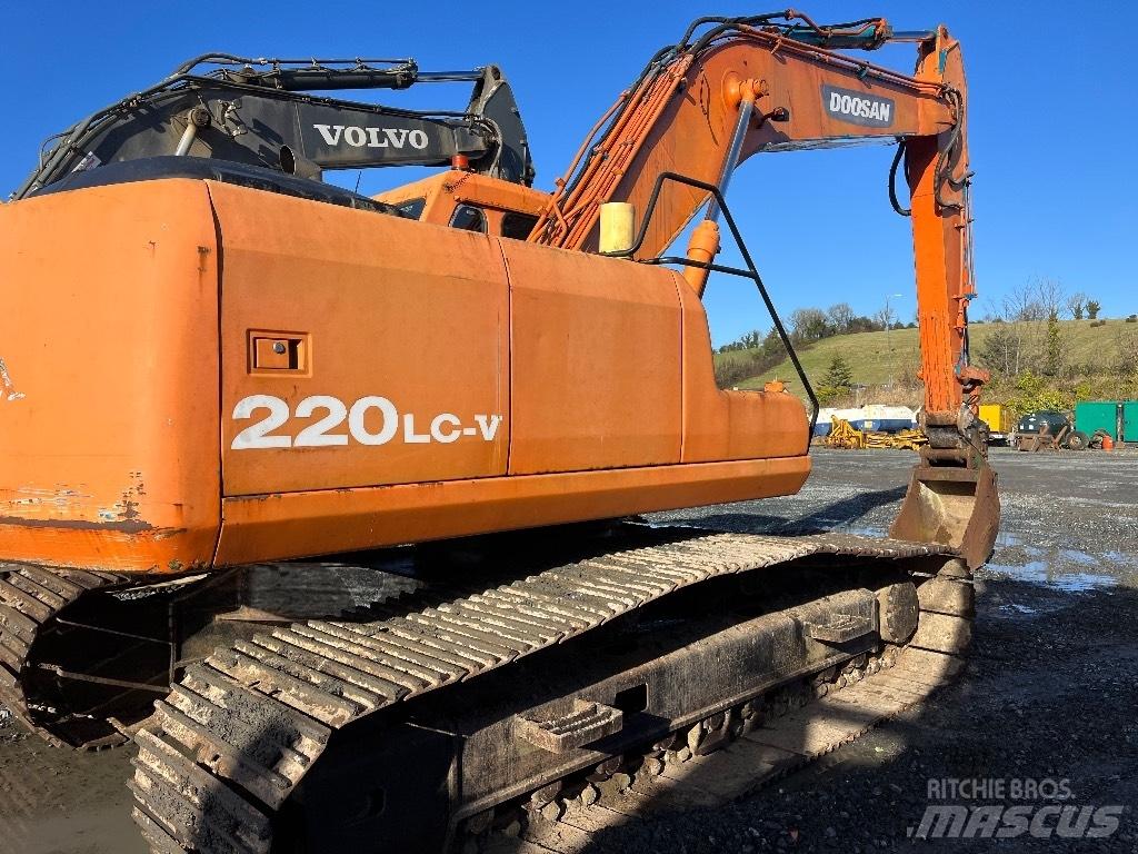 Doosan DX 220 Paletli ekskavatörler