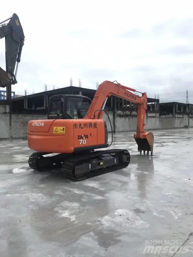 Hitachi ZX 70 Mini ekskavatörler, 7 tona dek