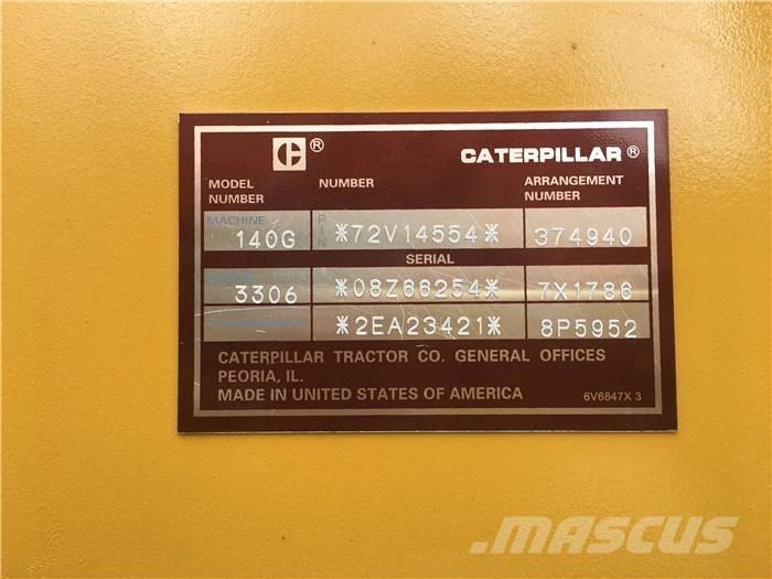 CAT 140 G Greyderler